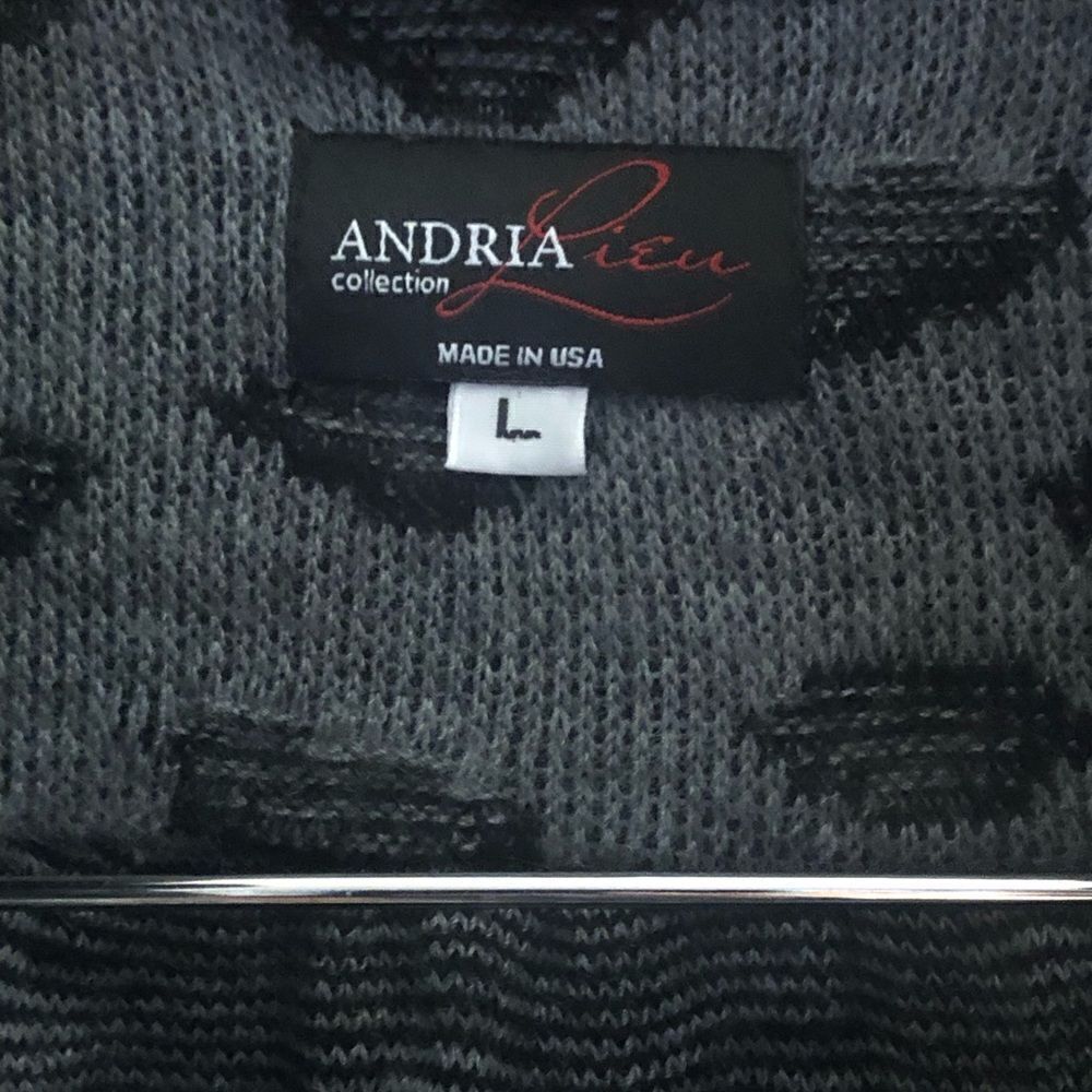 Andrea Lieu Collection Leopard Print Ruffle Colla… - image 5